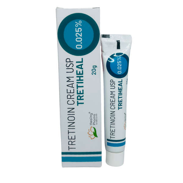 Tretinoin Cream Tretiheal 0.025%