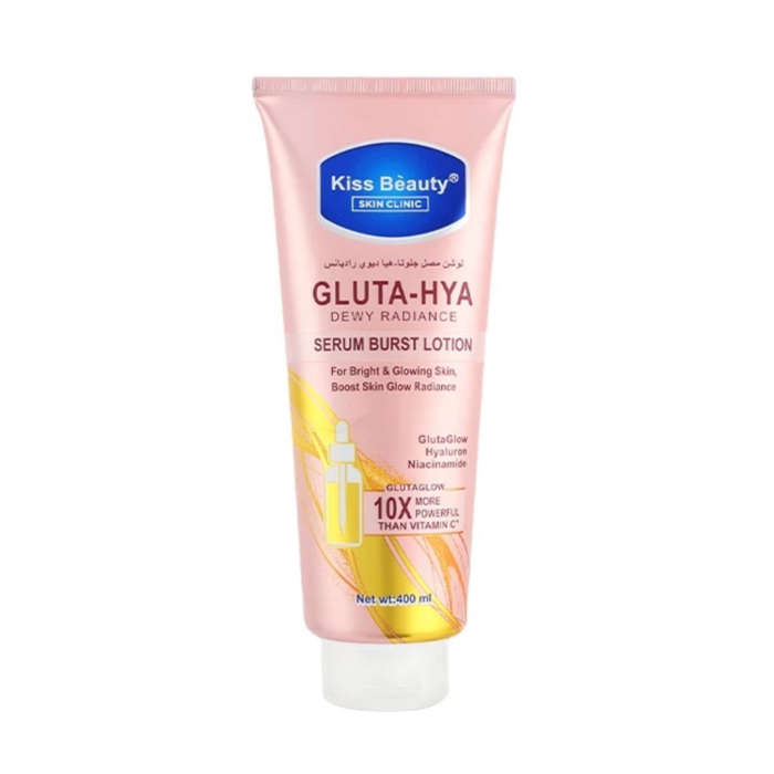 KISS BEAUTY Gluta Hya Serum Burst Lotion Flawless Bright GlutaGlow Hyaluron Naicinamide 400ml