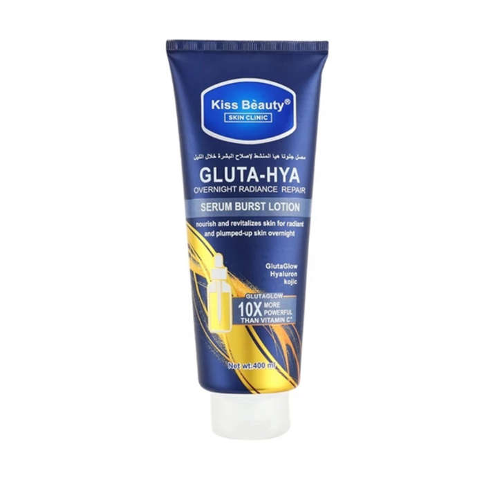 KISS BEAUTY Gluta Hya Serum Burst Lotion Flawless Bright GlutaGlow Hyaluron Kojic 400ml