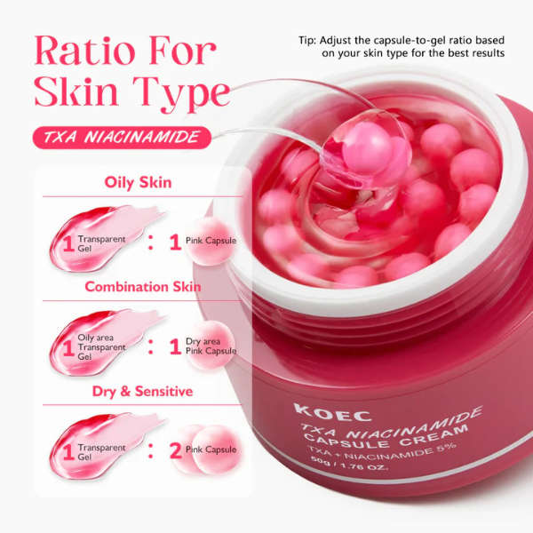 KOEC TXA + Niacinamide Capsule Cream