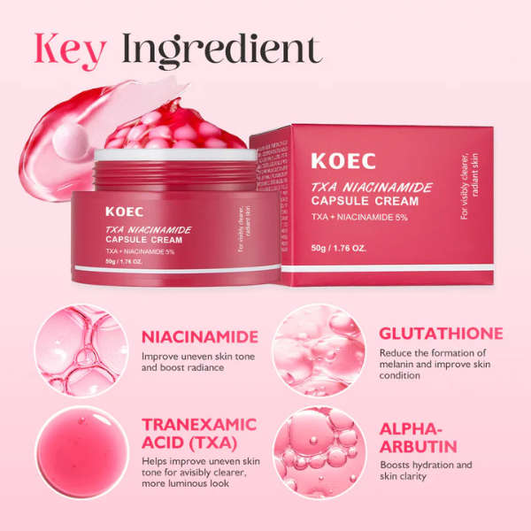 KOEC TXA + Niacinamide Capsule Cream