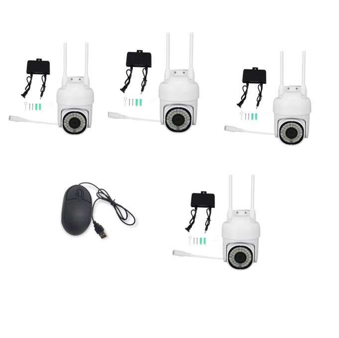 Aerbes AB-JK36 Ball Machine Wifi Camera Set 4 Channel With Screen