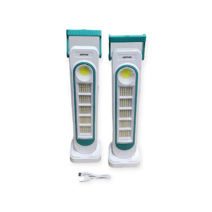 Aerbes AB-TY106 Rechargeable Solar Powered Emergency Light 100W