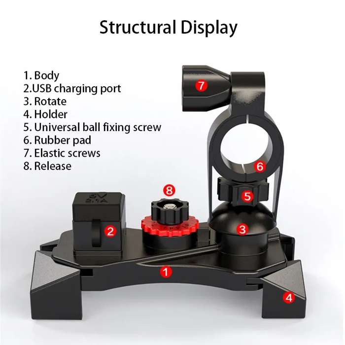 Ananas AS-50496 Universal Bicycle Phone Holder