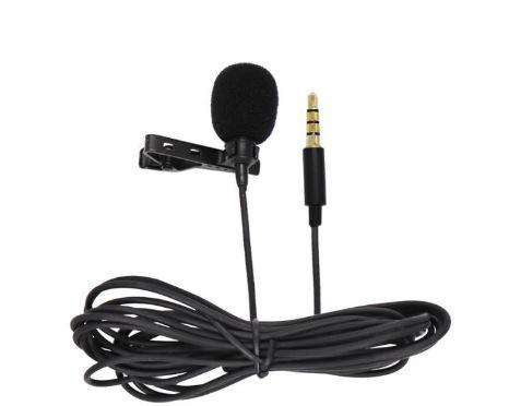 GL-119 Mini Lavalier Microphone 3.5mm Jack Microphone