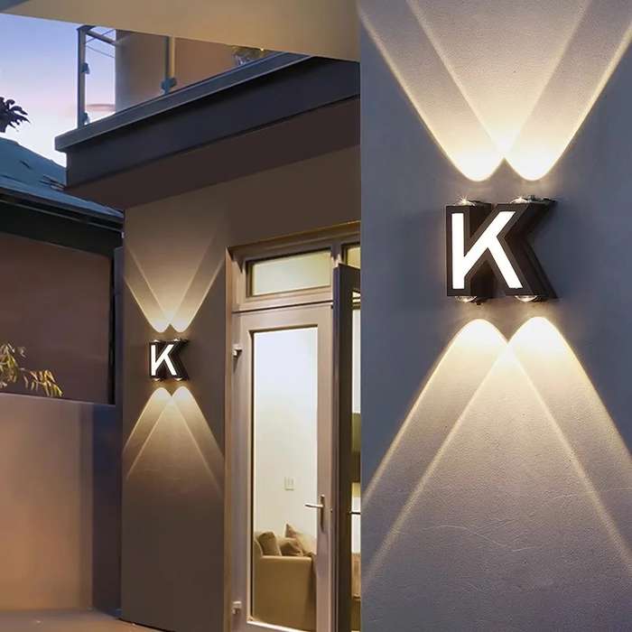 7W 4 LED K Shaped Light 3000k