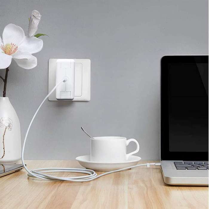 SE-T60W T Type Laptop Magnetic Connector Power Adapter Charger for MacBook 16.5V 3.65A
