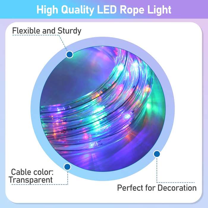 ZYF-D71 Waterproof LED Silicone Tube Light RGB 220V 10M