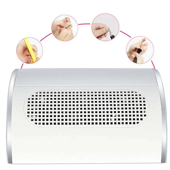 Aorlis AO-50161 Nail Dust Collector With Triple Fans 40W
