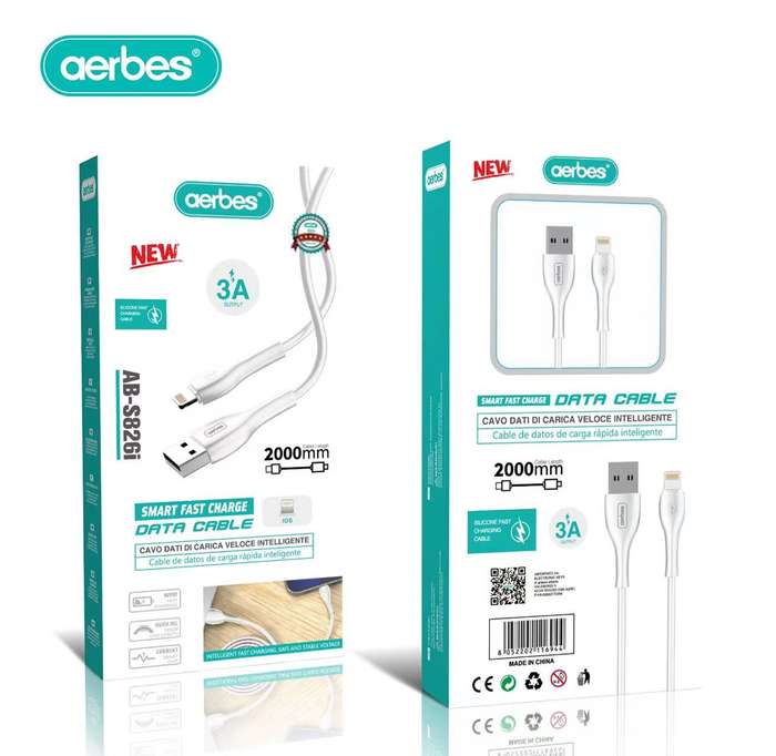 Aerbes AB-S826i 2M USB to Lighting Cable