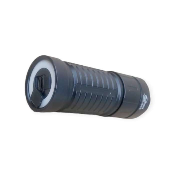 Feimao FA-906-TG USB Rechargeable Aluminium Alloy White Flashlight