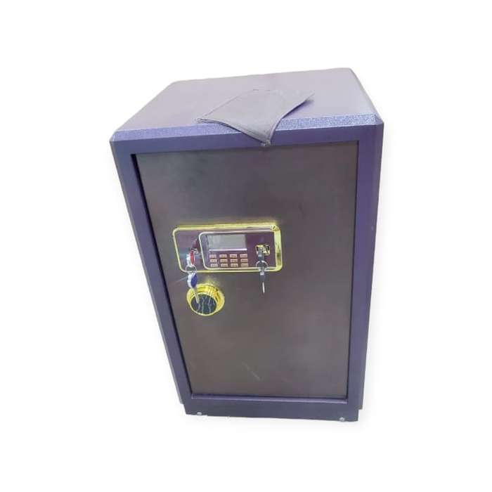 XF000060 Safe On Wheels With 2 Keys + Combination Lock Safe Size 47cmx 44 x 80cm