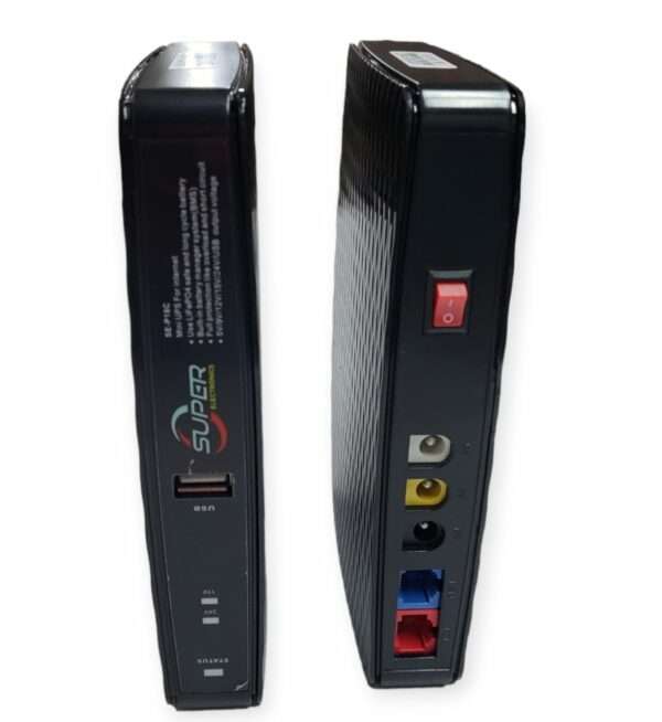 SE-P18C Mini DC UPS For Routers And Small Electronics 8800mah