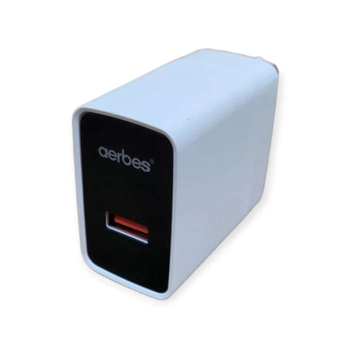 Aerbes AB-SJ24  QC3.0 USB Charger With LED Light 18W