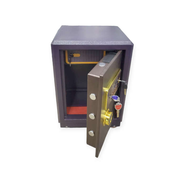 XF000063 Safe On Wheels With 2 Keys + Combination Lock  Safe Size: 52cmx 62cm x 150cm