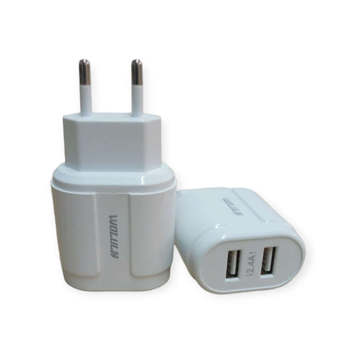 Wolulu AS-51453 Dual USB Wall Charger 2.4A