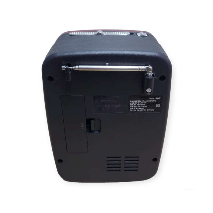 YS-216BT Rechargeable RGB Bluetooth MP3 Speaker Player With Torch