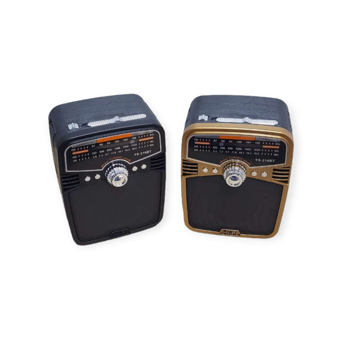 YS-216BT Rechargeable RGB Bluetooth MP3 Speaker Player With Torch