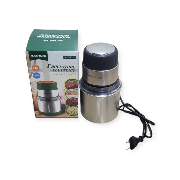 Aorlis AO-78210 Multifunctional Stainless Steel 4 Blades Electric Meat Grinder
