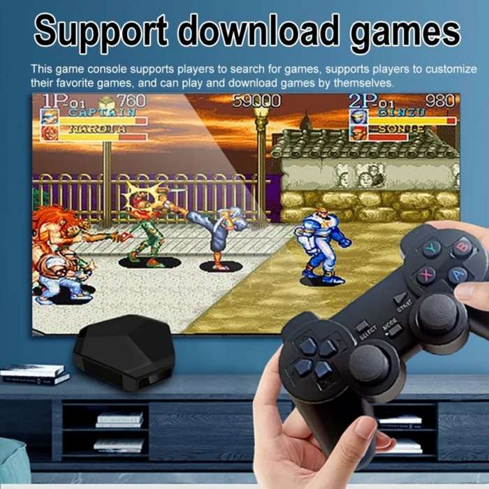 Wireless Remote Control Game Console 15000+Games 2.4ghz