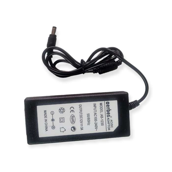 Aerbes AB-E954 Power Supply AC 100-240V  To DC 12V 3A