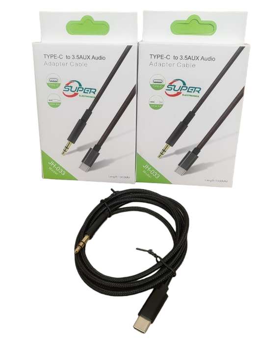 JH-033 Type C To 3.5mm Jack Cable 1M