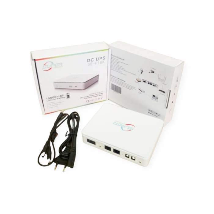 Mini DC UPS 15600Mah For Routers And Small Electronics
