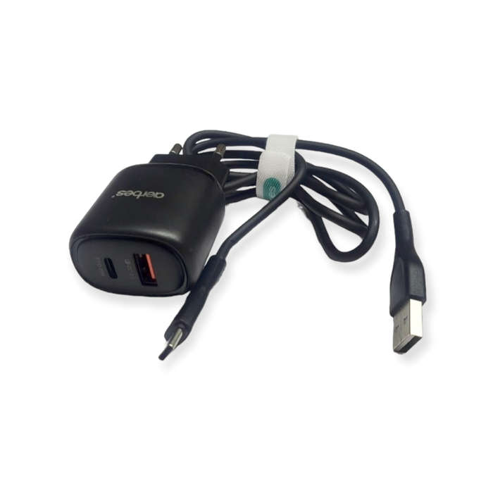 Aerbes AB-S814T USB 3.0+PD 20W Charger With Type C Cable
