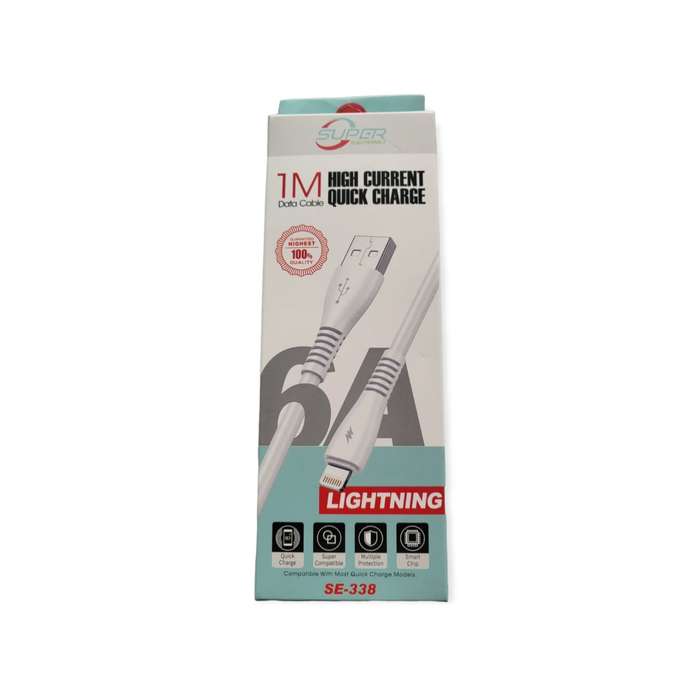 SE-338 USB To Lightning 1M Cable