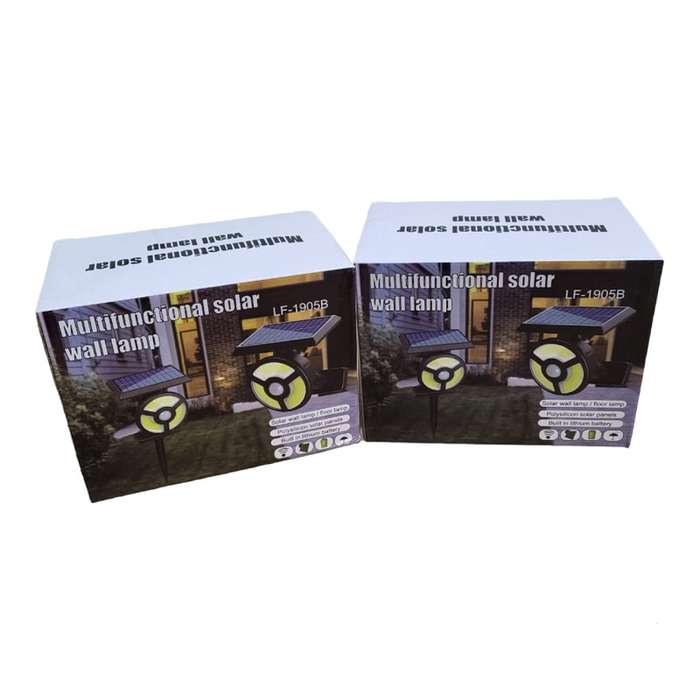 FA-1905B Solar Powered Sensor Motion COB Light
