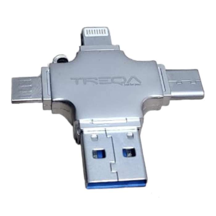 Treqa USB-12  Multi-functional Card Reader  4 In 1