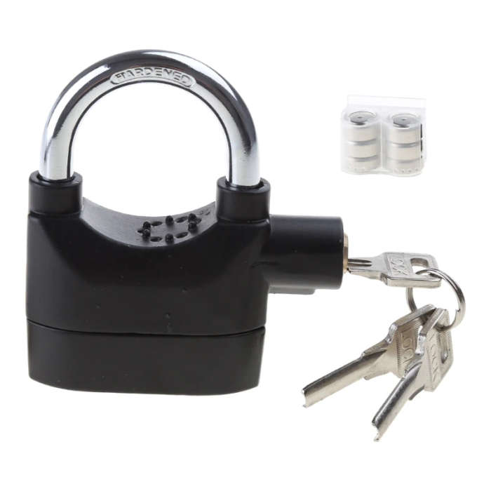 JG606 Alarm Padlock for Motorcycle Bike Bicycle Perfect Security With 110dB