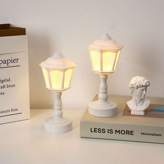 A32 Nordic Vintage Flameless Battery Operated Candle Room Décor Light Pack Of 12