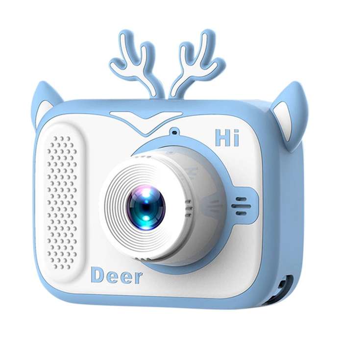 Deer Kids Image And Video Camera With Lanyard 5 Built In Games