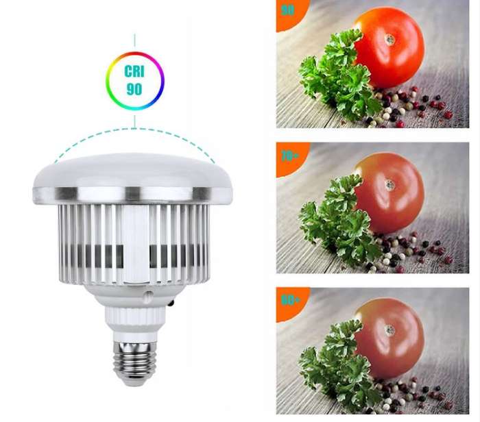 SE-108 Photographic Lighting LED E27 Bulbs With Remote Control Remote 85W