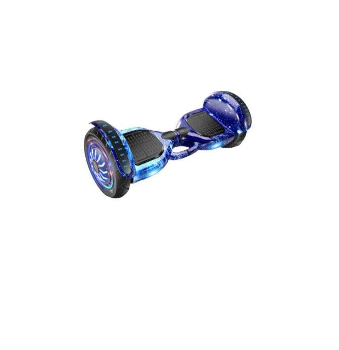 10" Smart Balance Hoverboard With Bluetooth Speaker And LED Light