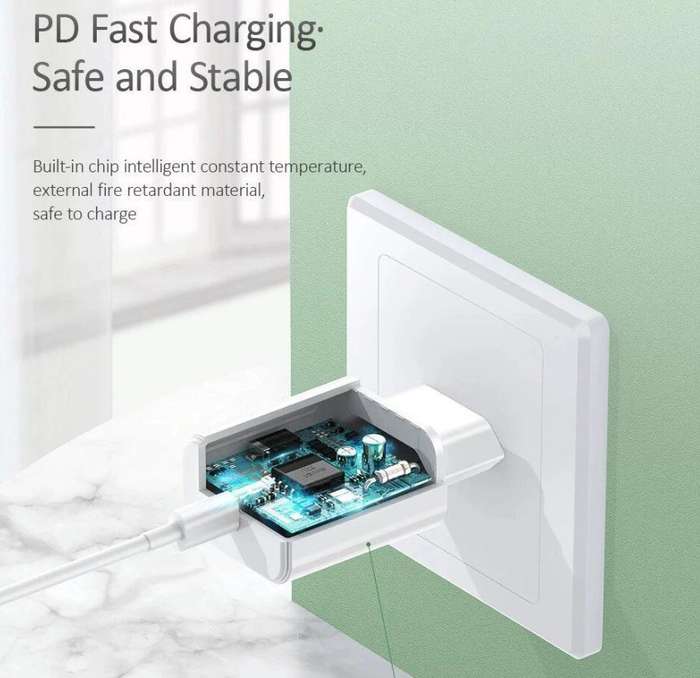 A2347 20W Fast Charging USB Type-C EU Adapter