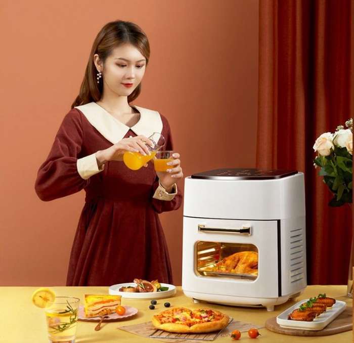 XF0588 Silver Crest JD989A Air Fryer 15L