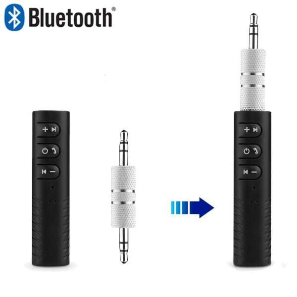 BT-450 3.5mm Wireless Bluetooth Audio Receiver Stereo Music Adapter for Car Speaker
