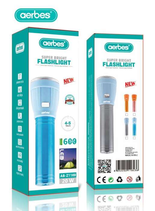 Aerbes AB-Z1169 Super Bright Mini Flashlight 20W