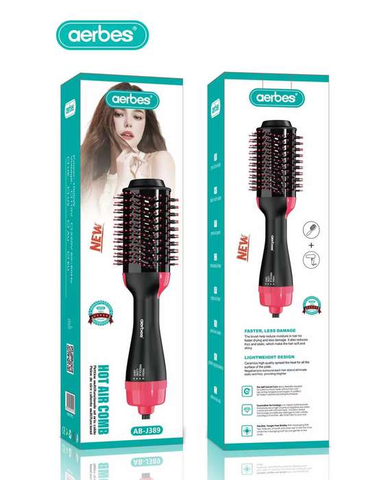 Aerbes AB-J389 Hot Hair Comb 1200W