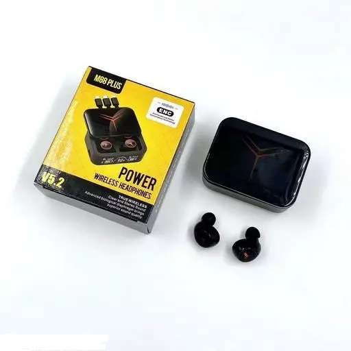 M88 PLUS Bluetooth 5.3 ENC Headset with Power Bank For Emergency Charge