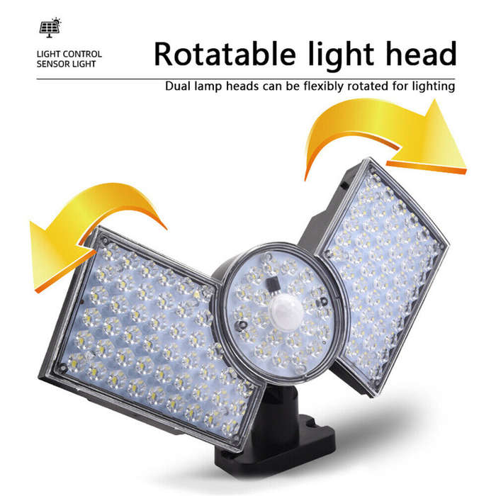 FA-112LED Waterproof Outdoor Solar Induction Street Light 112LED With Remote Control