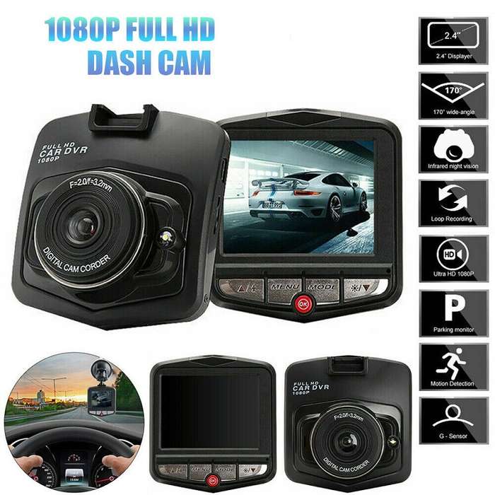 240908-3 HD 1080P Vehicle Dash Board Camera 2.4" Screen