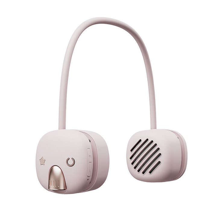 T5 USB Rechargeable Over Neck Bluetooth Speaker With Flashlight