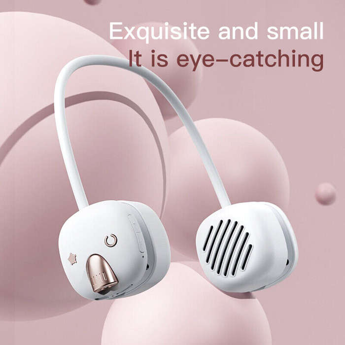 T5 USB Rechargeable Over Neck Bluetooth Speaker With Flashlight
