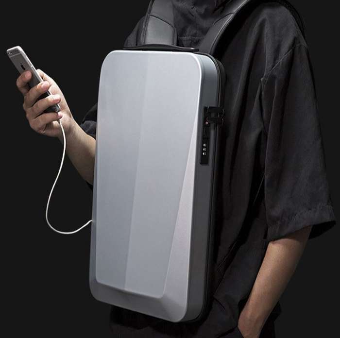 XF0545 Waterproof 13" Anti Theft Hard Shell Laptop Bag
