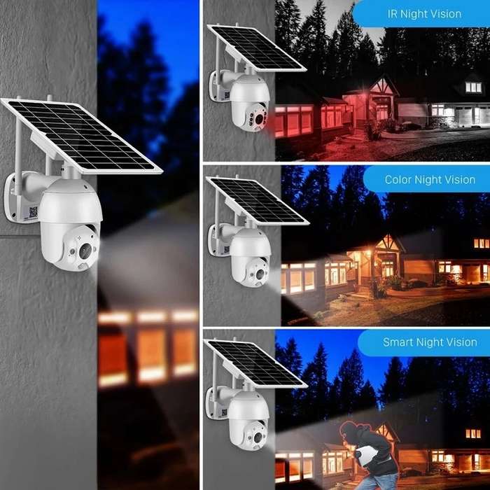 S10 4G Solar PTZ Surveillance Camera Ubox App