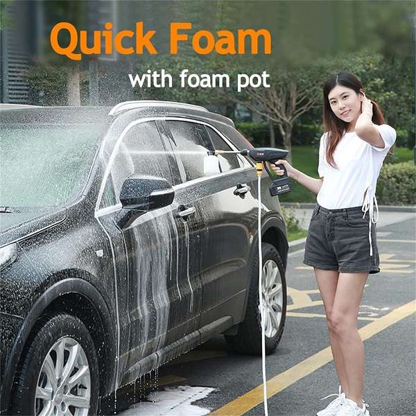 JG-058B Rechargeable High-Pressure 24V Car Washing Machine Gun Set