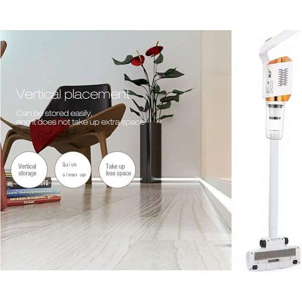 HY-118 USB Rechargeable Cordless Vacuum Cleaner With 2000mAh Battery